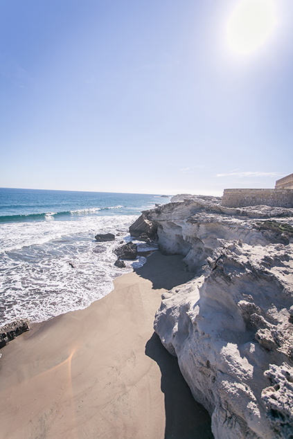 Strand in Cabo de Gata Los Escullos