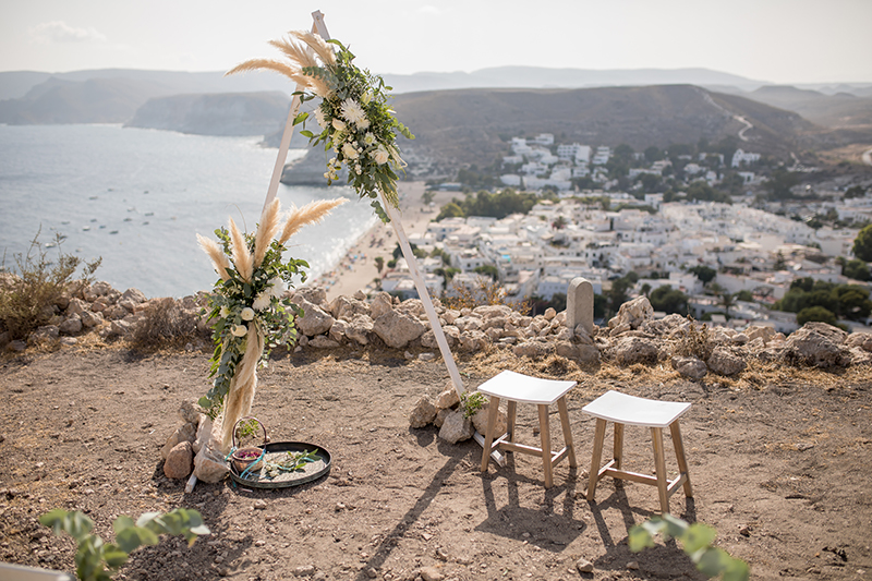 Festival Wedding in Spanien