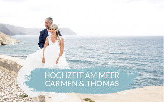 Greenery Wedding – Heiraten am Meer mit Carmen & Thomas