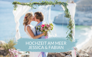 Intime Hochzeit am Meer – Real Wedding Jessica & Fabian