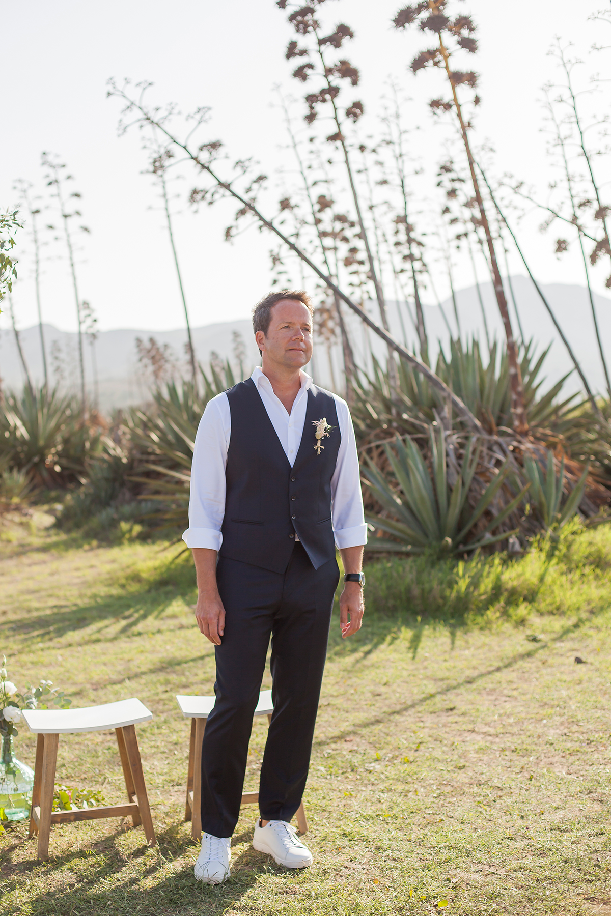 Hochzeit am Meer, Bräutigam Hochzeit am Meer, Bräutigam