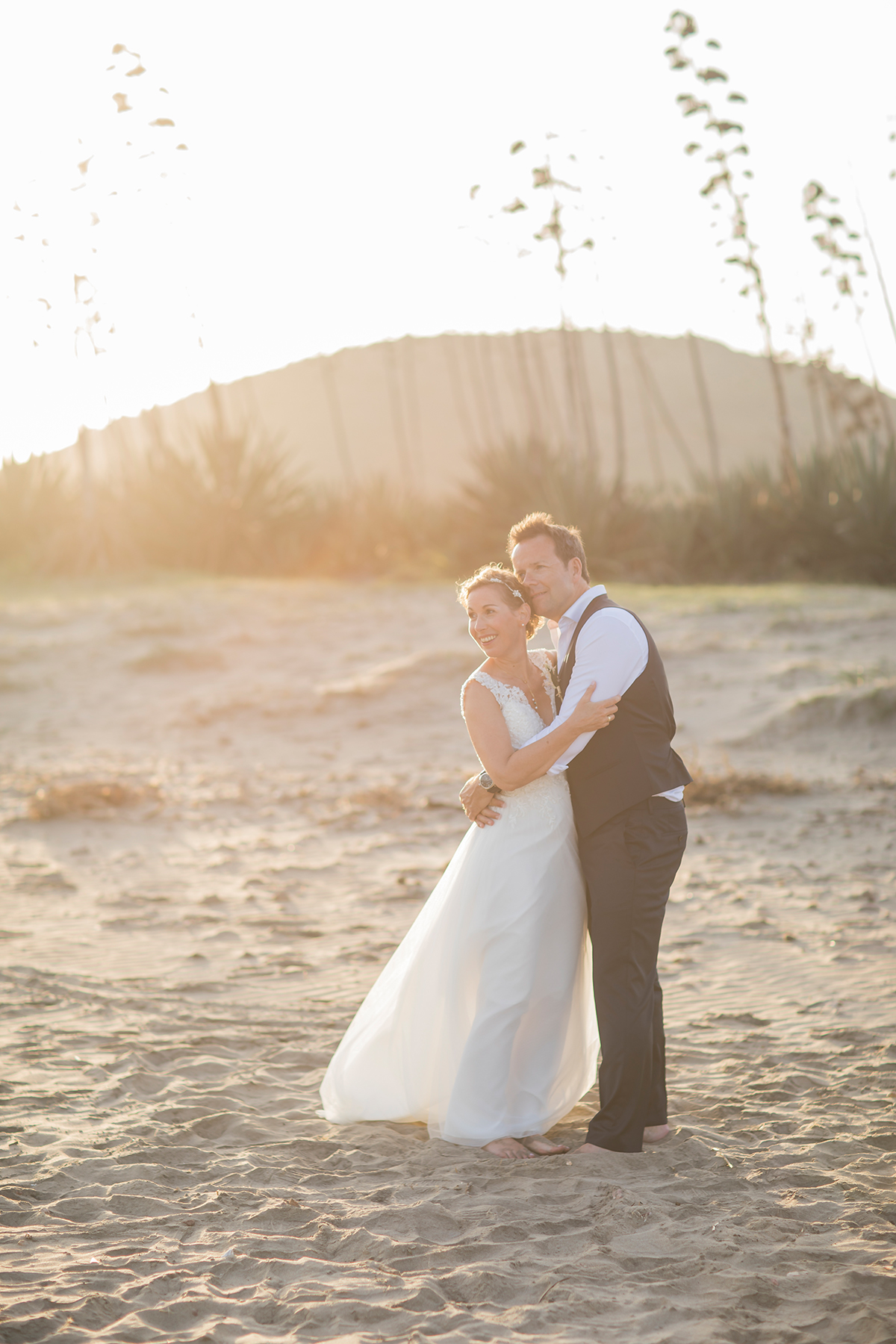 Heiraten am Strand, Brautpaar Strand Heiraten am Strand, Brautpaar Strand
