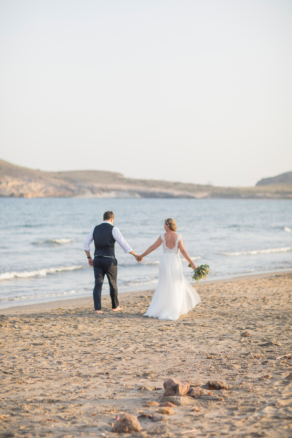 Hochzeit am Strand, Brautpaar Strand Hochzeit am Strand, Brautpaar Strand