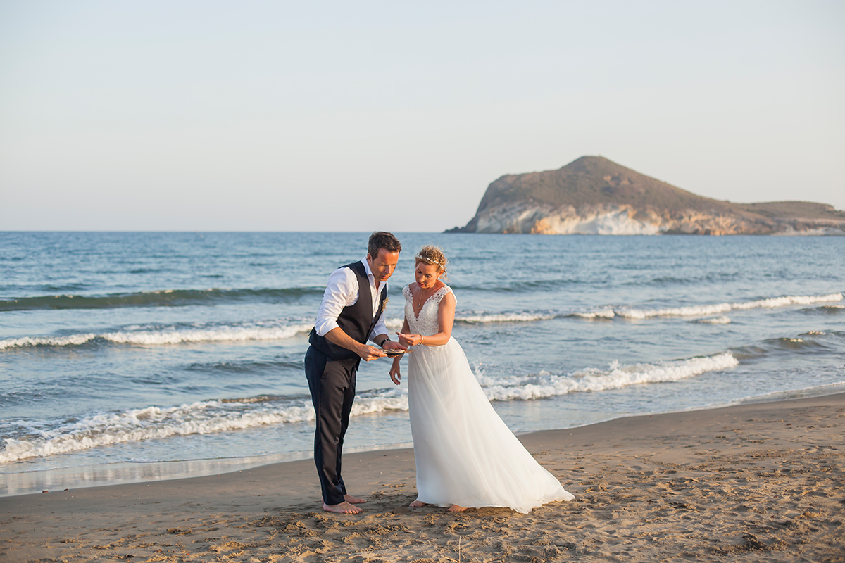Heiraten am Strand, Brautpaar Strand Heiraten am Strand, Brautpaar Strand