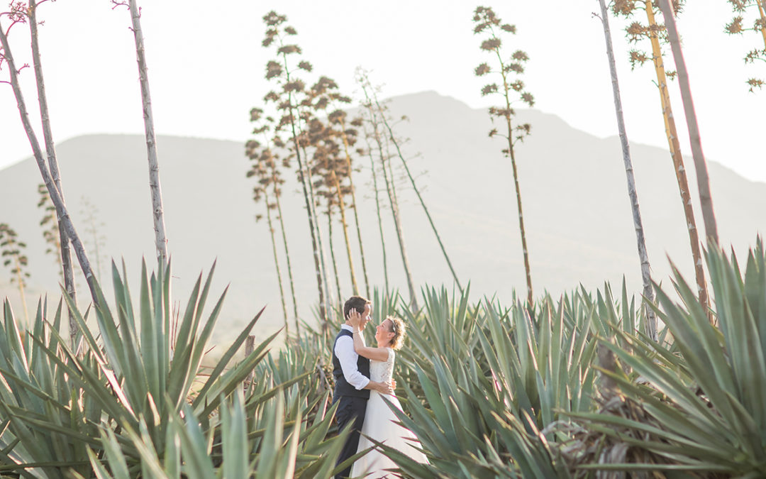 Eine witzige Hochzeit am Strand von Anke und Thomas