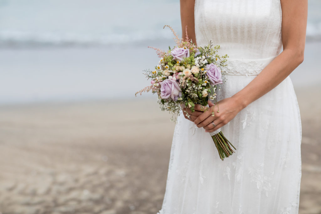 Romantische Hochzeit am Meer